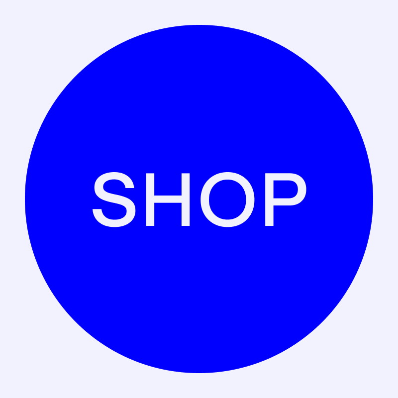 Mobilia Home Shop Tile Light Blue Blue Circle