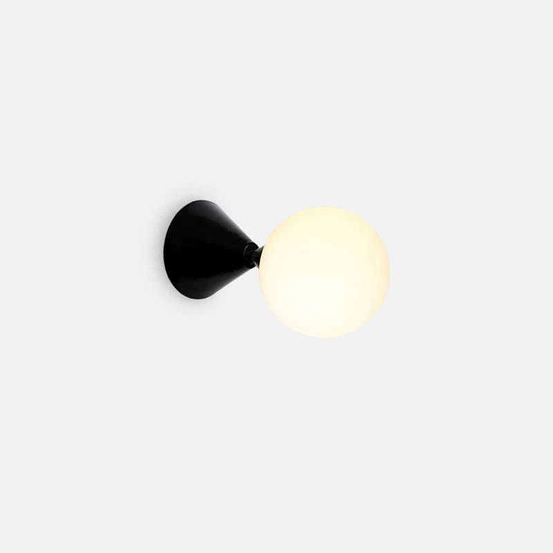 Cone & Sphere Wall Light