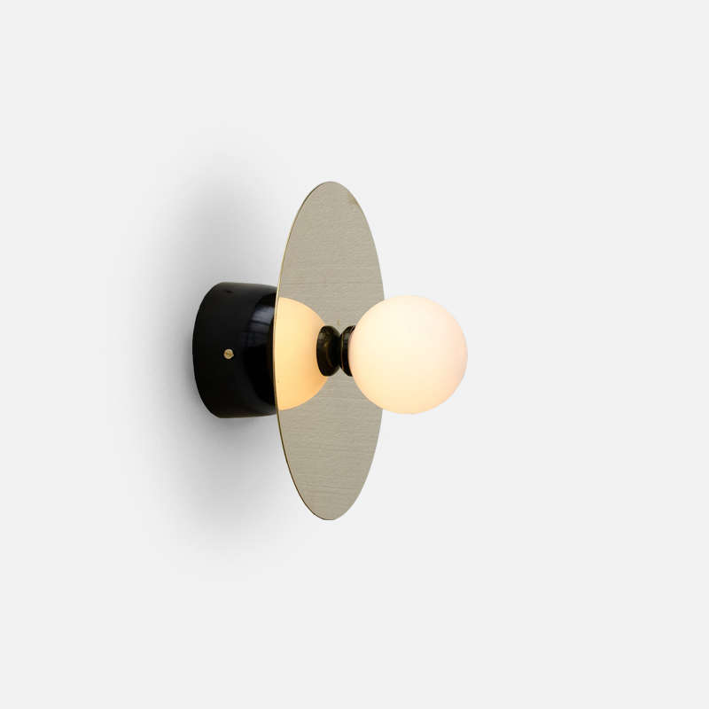Disc & Sphere Wall Lamp