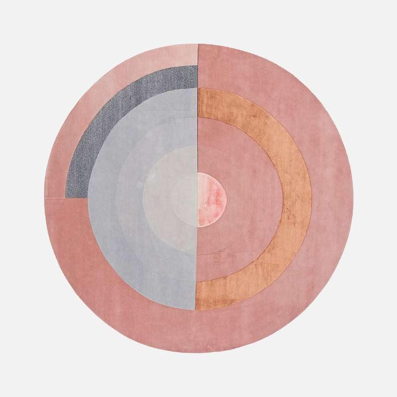 Bliss Round Rug - Pink