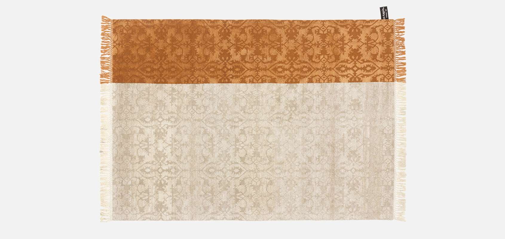 Dipped Lotto Rug - Copper