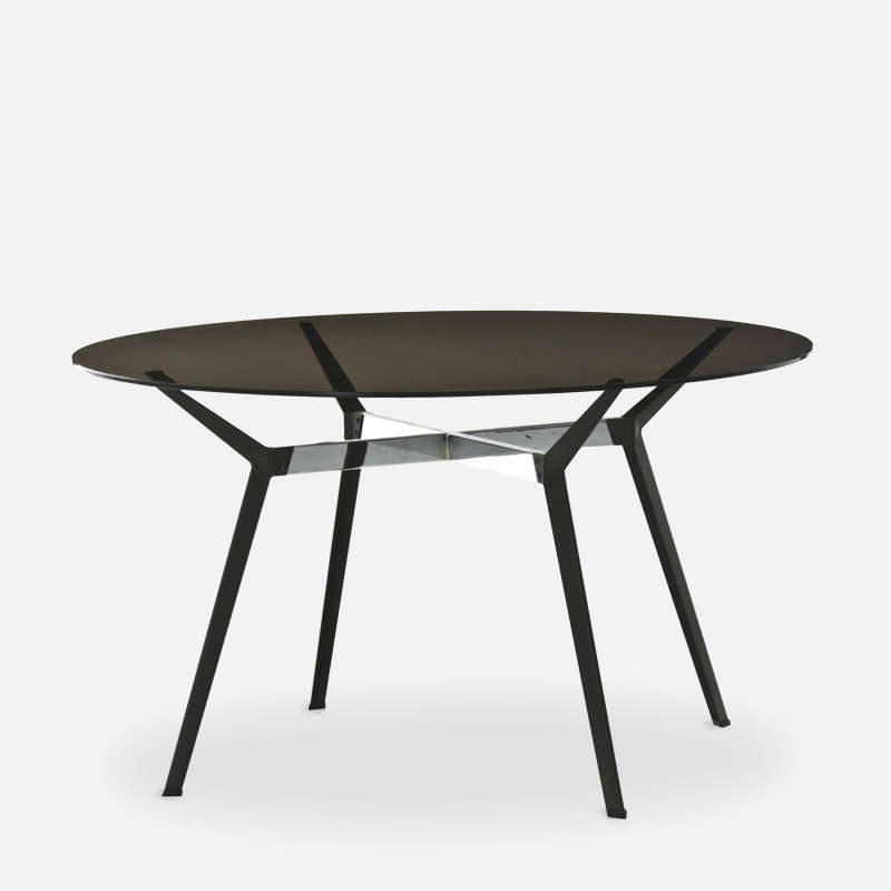 Plyon Round Glass Table