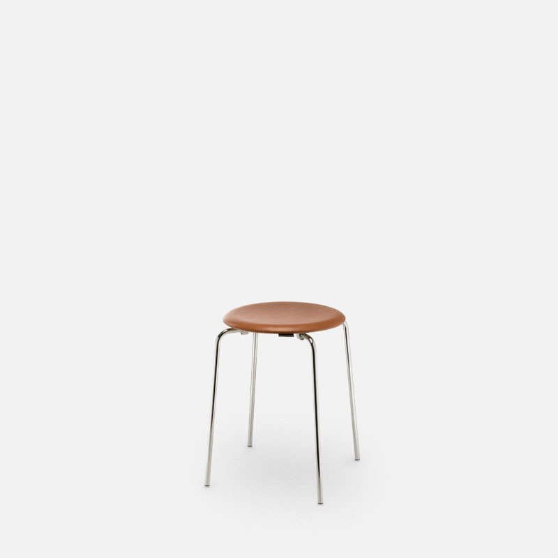 Dot Low Stool Leather