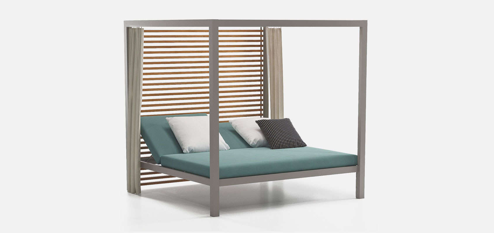 Landscape Double Daybed - Raised