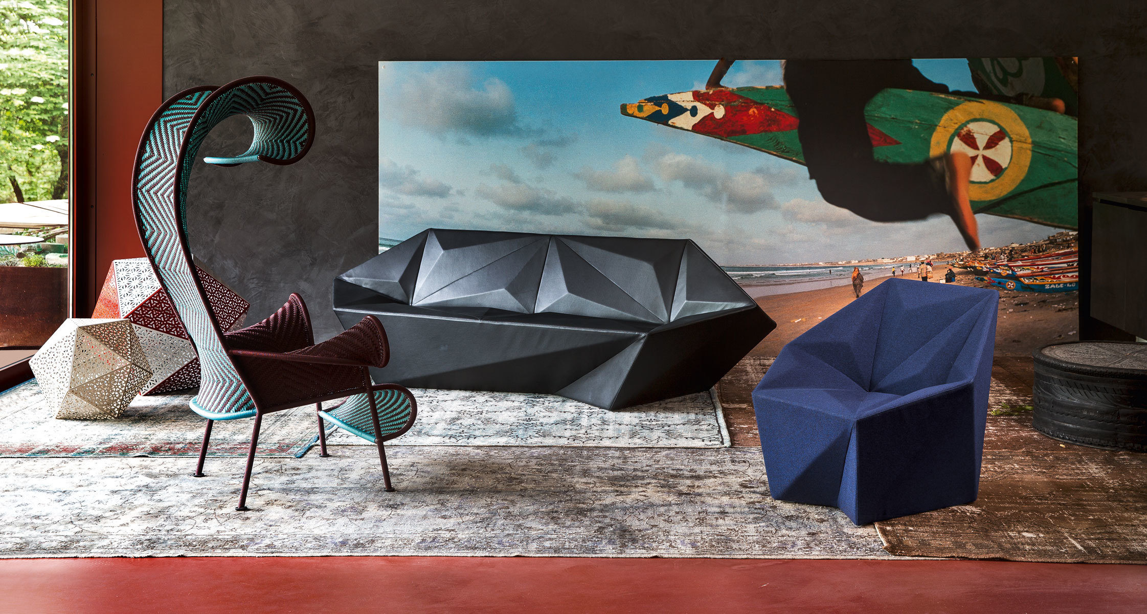 Gemma Sofa by Daniel Libeskind for Moroso / Residential / Mobilia