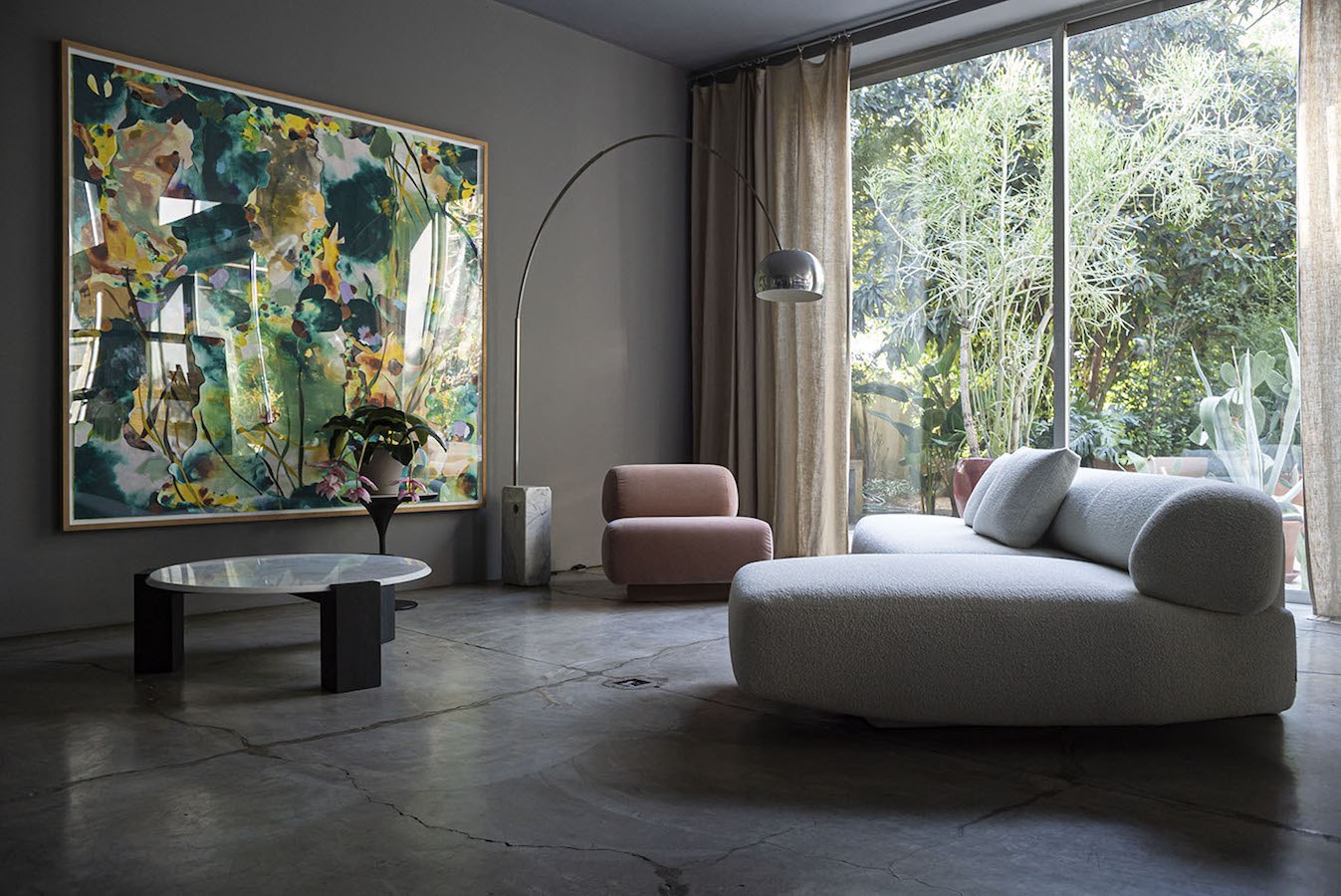Gogan Modular Sofa by Patricia Urquiola for Moroso - Residential - Mobilia