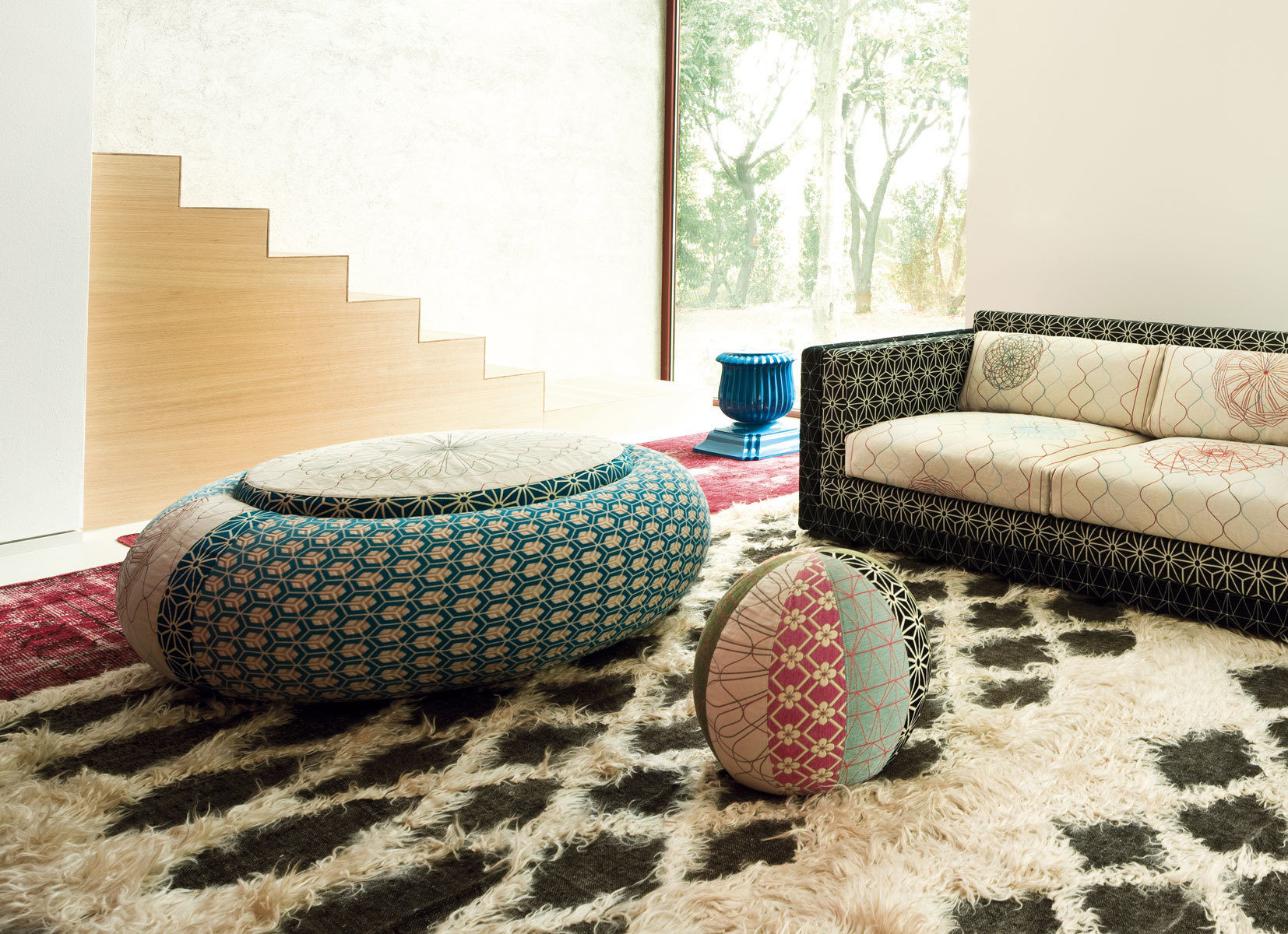 Sushi Collection: Donut Large Ottoman