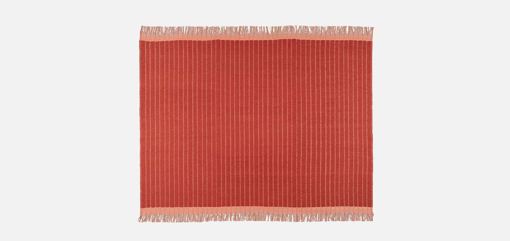 Cultivate Chevron Rug - Red