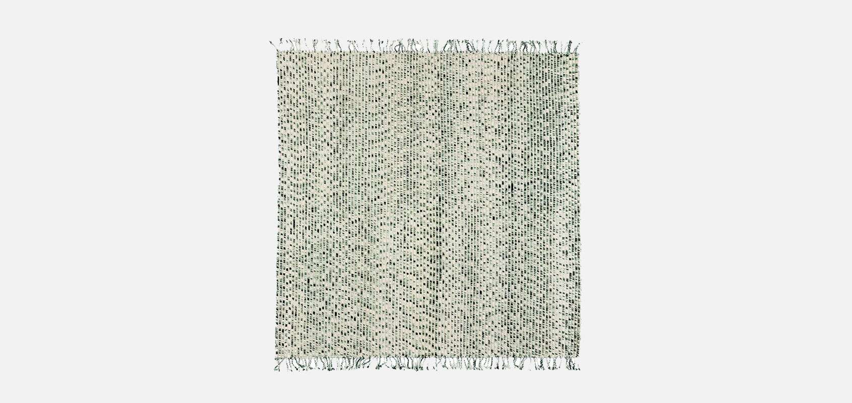 Lines Green Rug