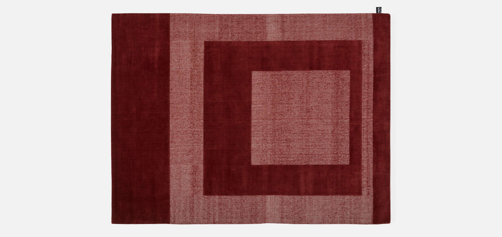 Cut Out Monocromo 2.0 Rug - Red