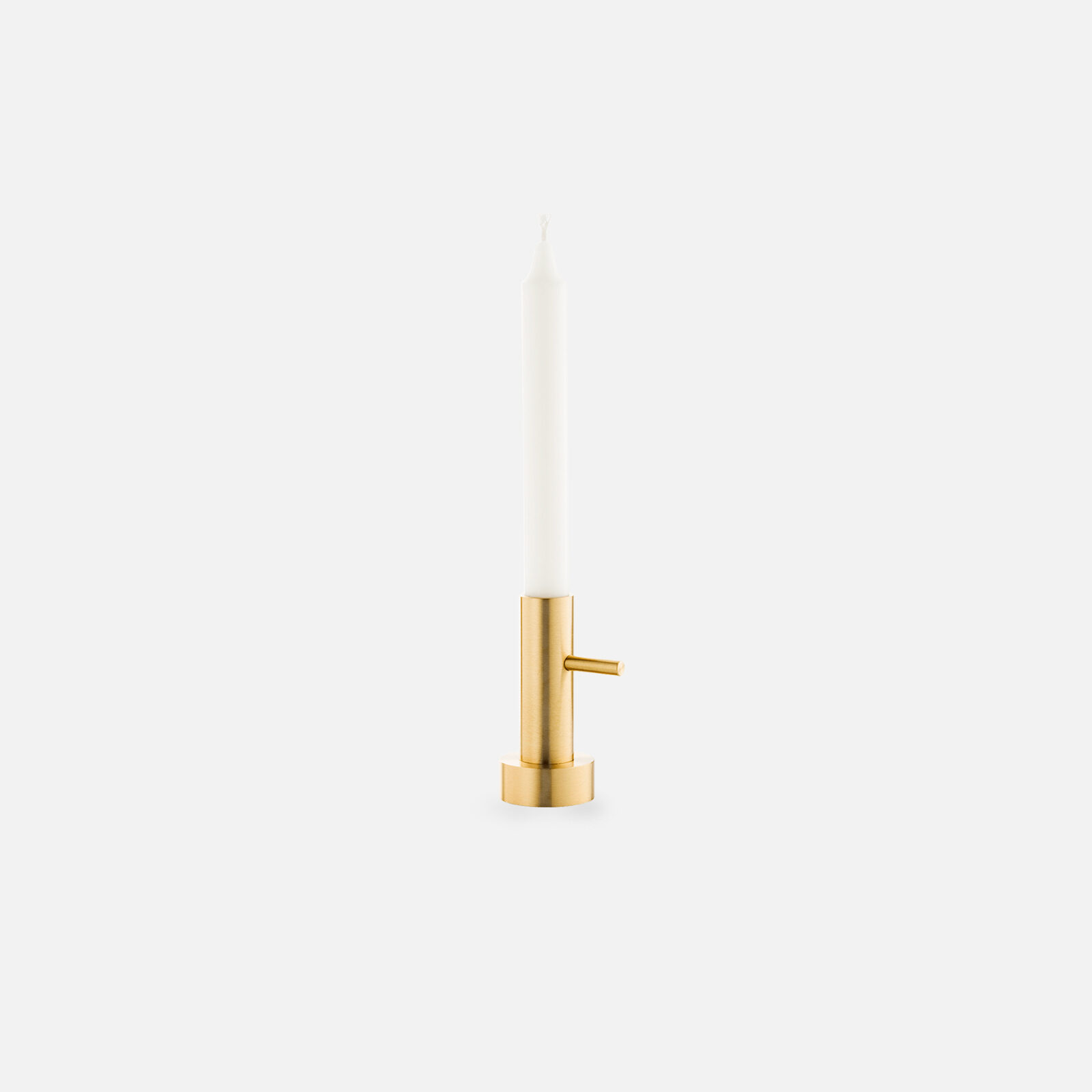 Candleholder #1 Lacquered Solid Brass