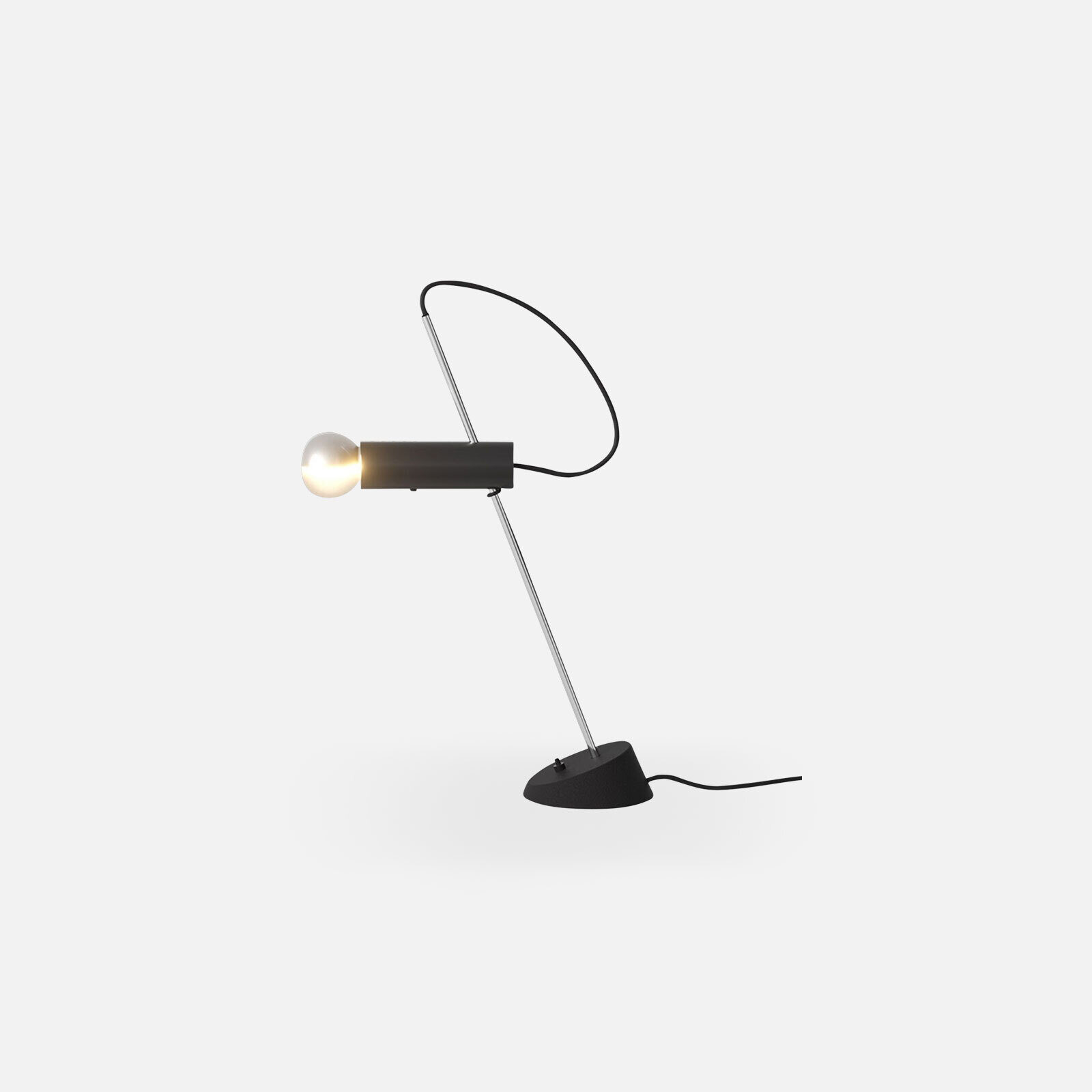 Model 566 Table Lamp Black